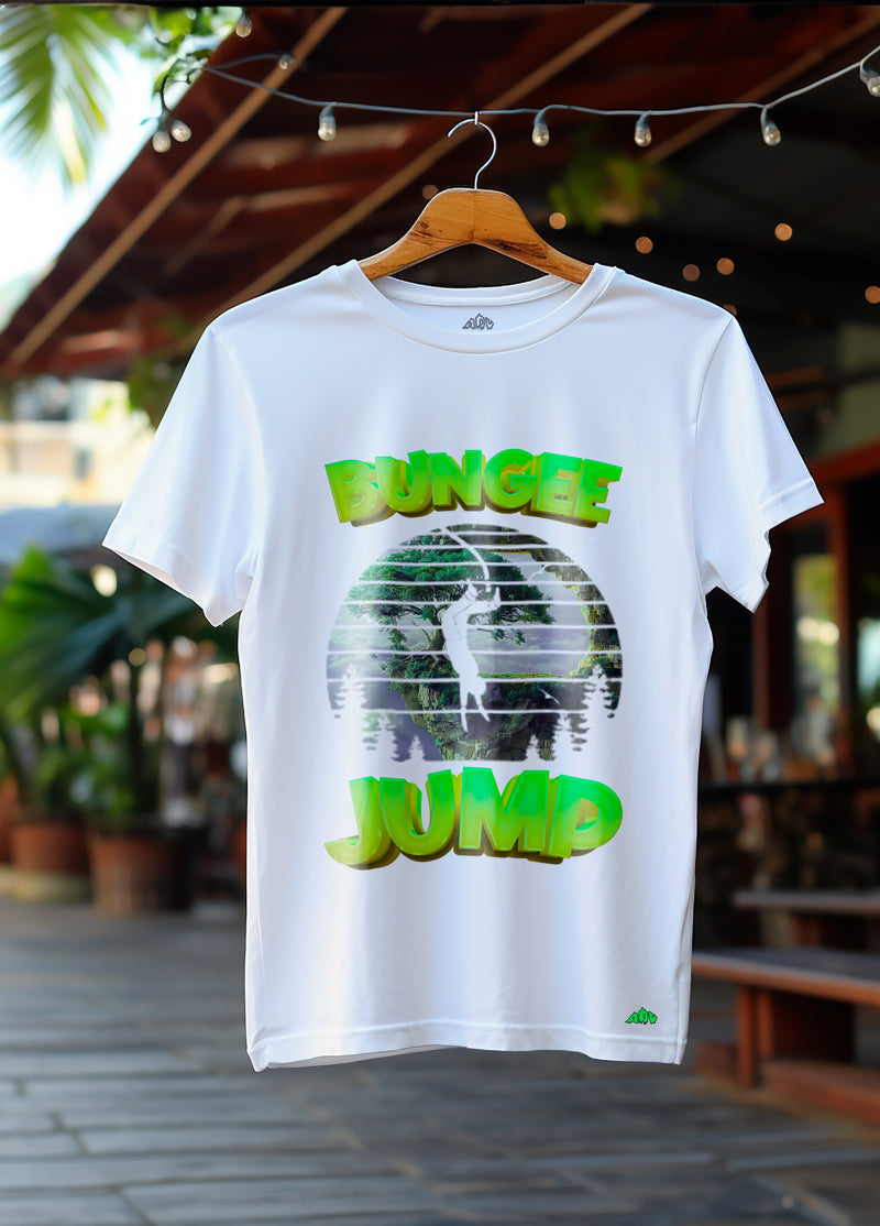 CAMISETA BUNGEE JUMP ALGODÃO PREMIUM