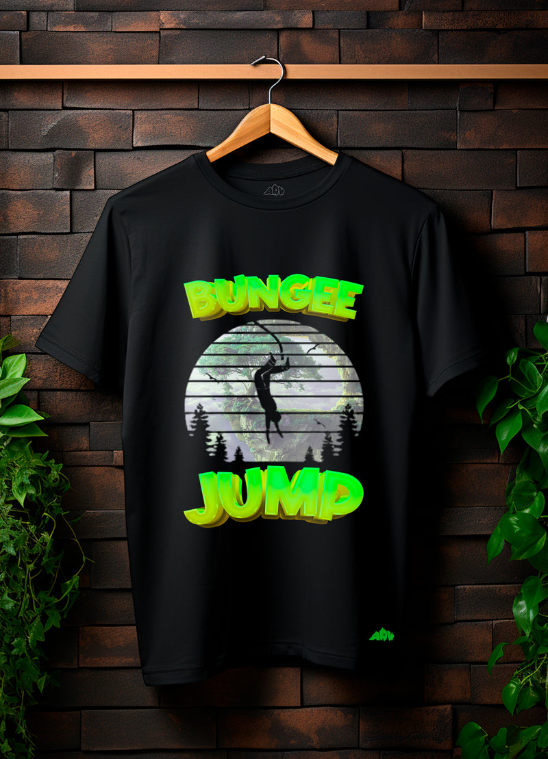 CAMISETA BUNGEE JUMP ALGODÃO PREMIUM