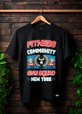 CAMISETA FITNESS COMMUNITY ALGODÃO PREMIUM