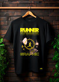 CAMISETA RUNNER GRAPHIC ALGODÃO PREMIUM