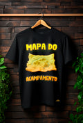 CAMISETA MAPA DO ACAMPAMENTO ALGODÃO PREMIUM